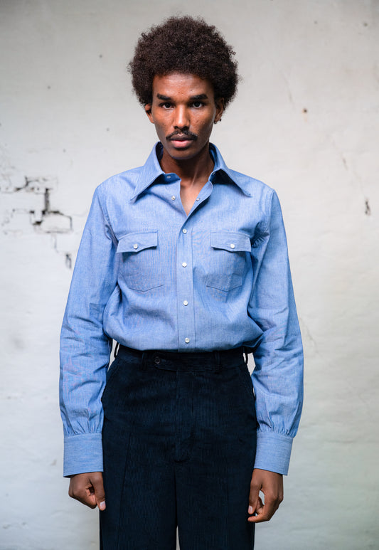 Japanese Cotton Chambray Shirt