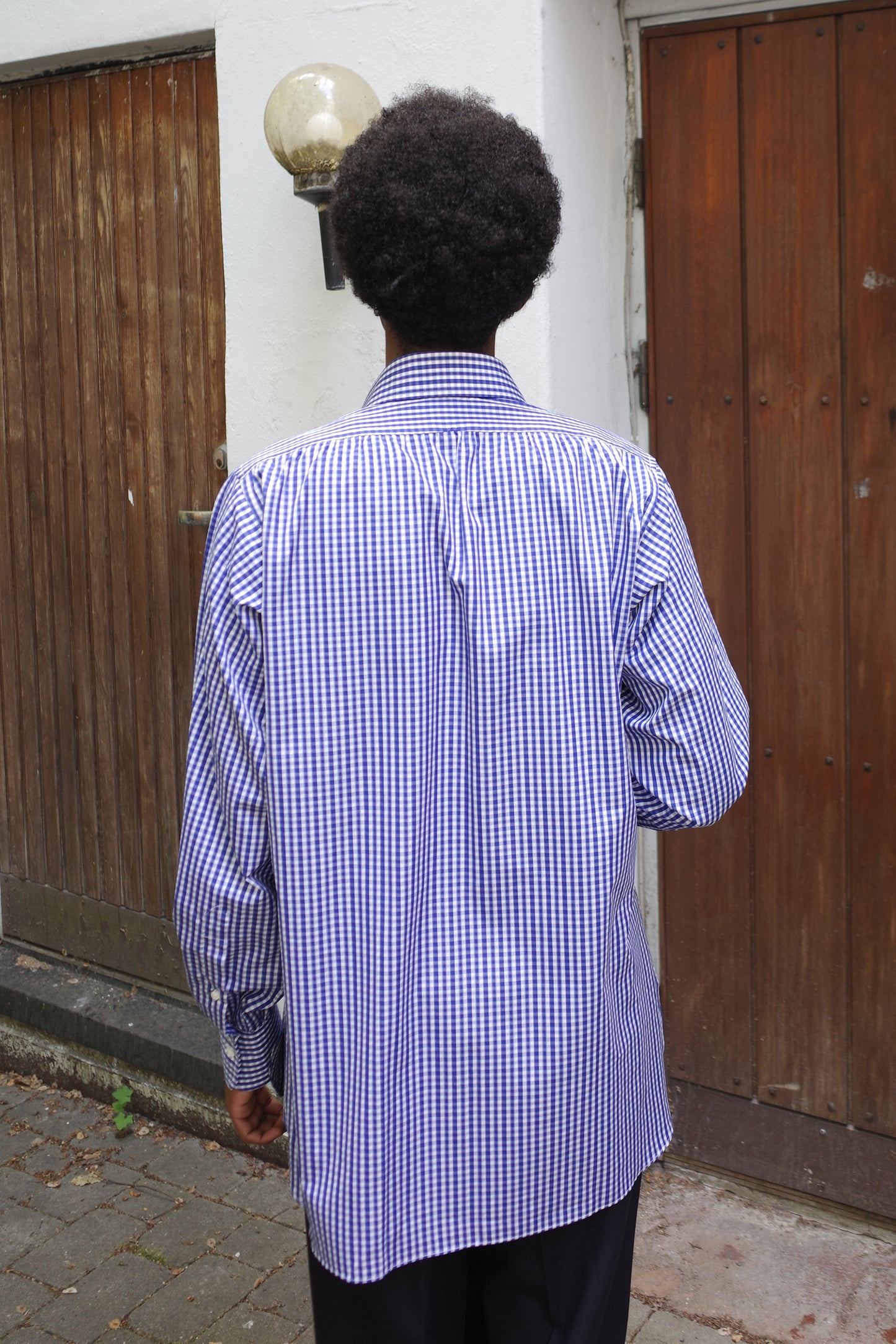 Blue Gingham Shirt