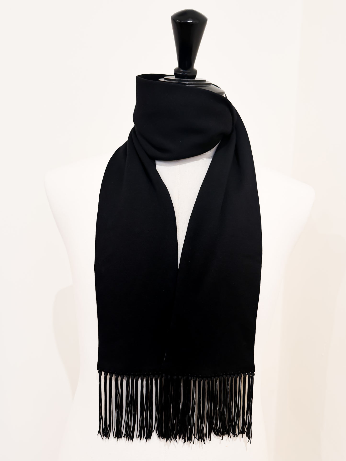 1990s Giorgio Armani black label scarf