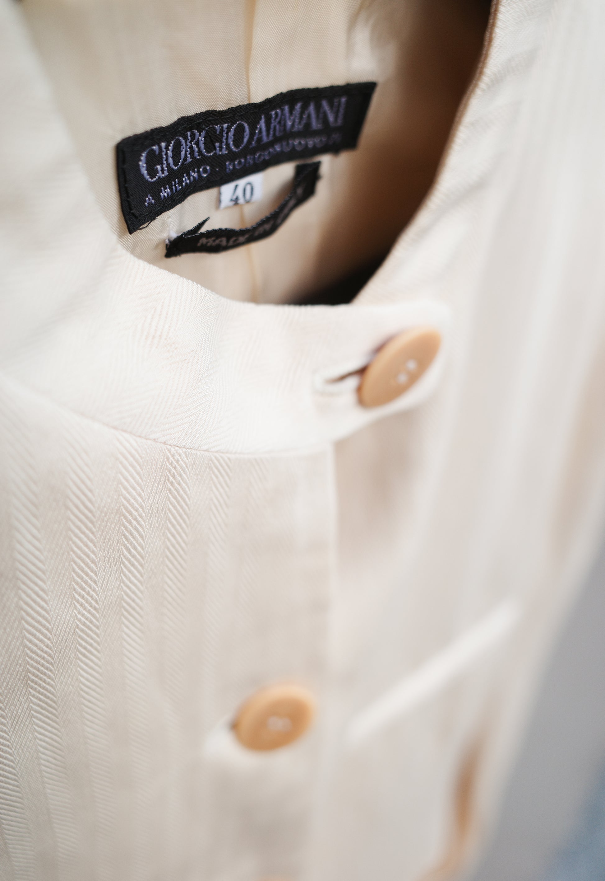 Vintage black label Giorgio Armani jacket