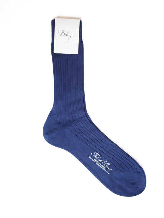 Mid-Calf Bluette Cotton Socks