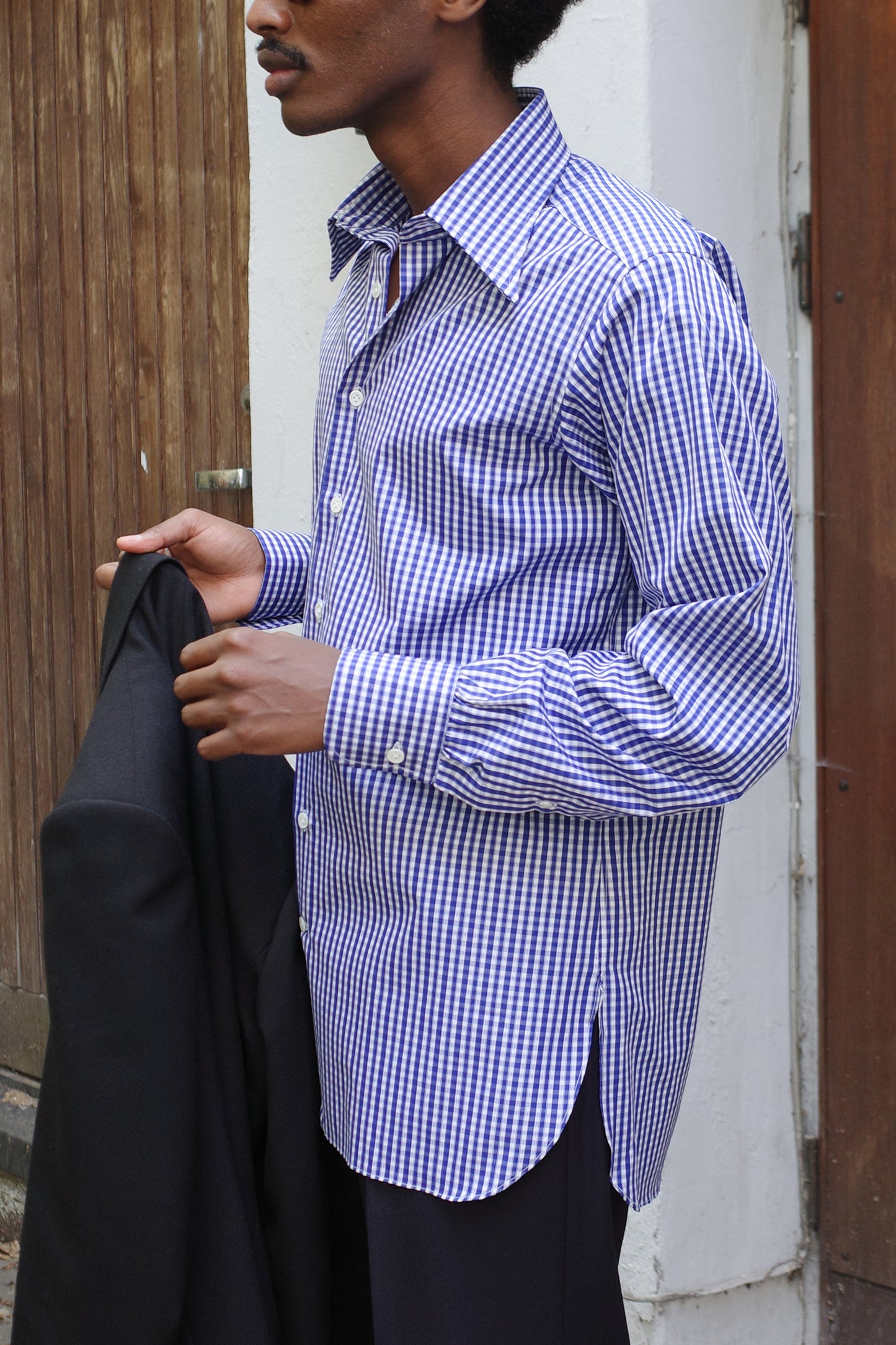 Blue Gingham Shirt