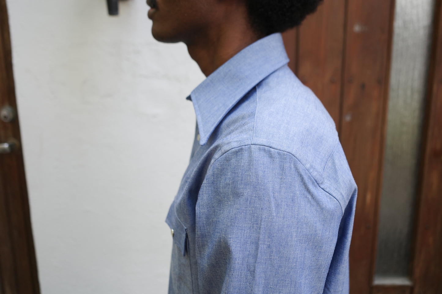 Japanese Cotton Chambray Shirt