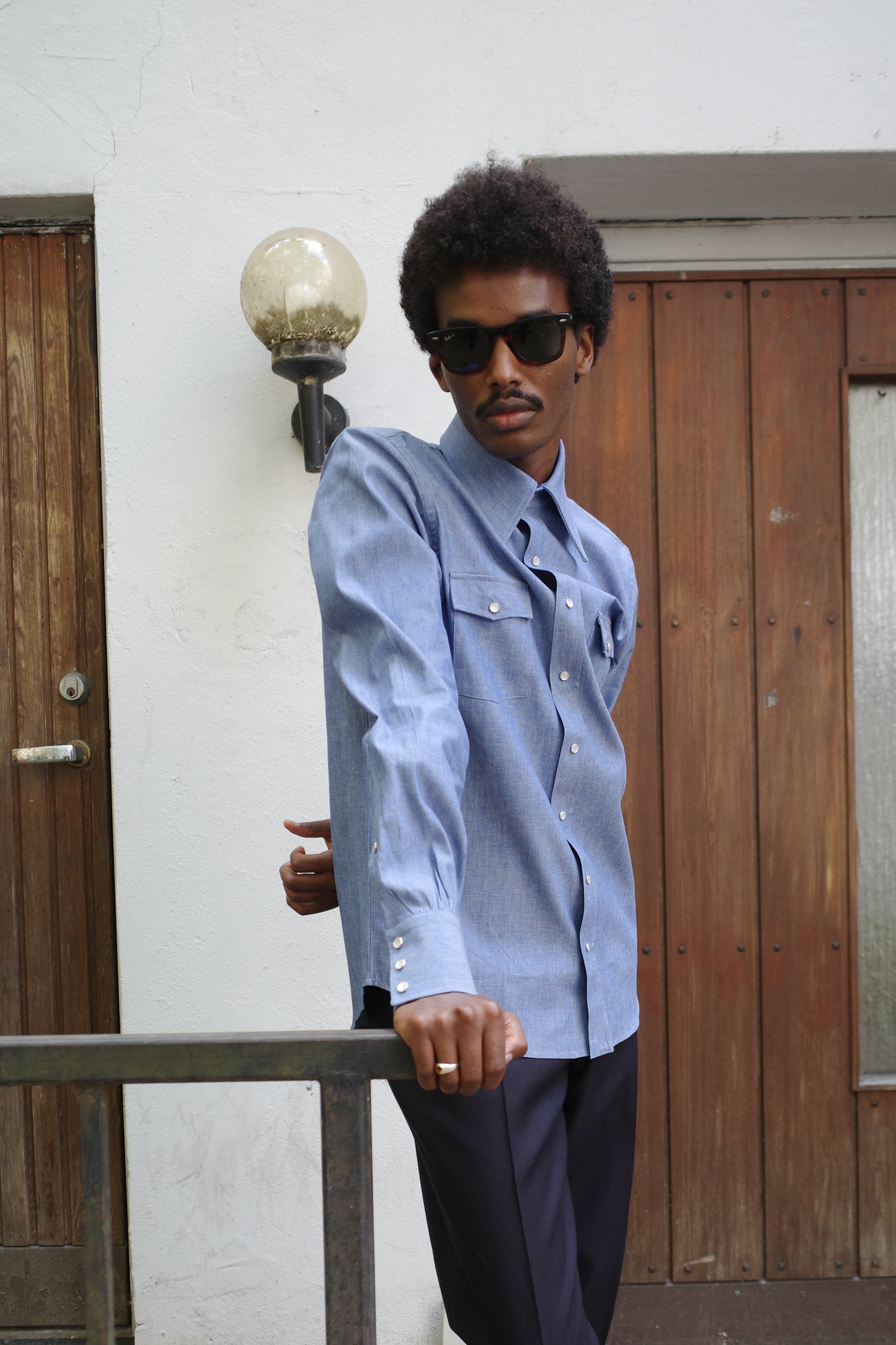 Japanese Cotton Chambray Shirt