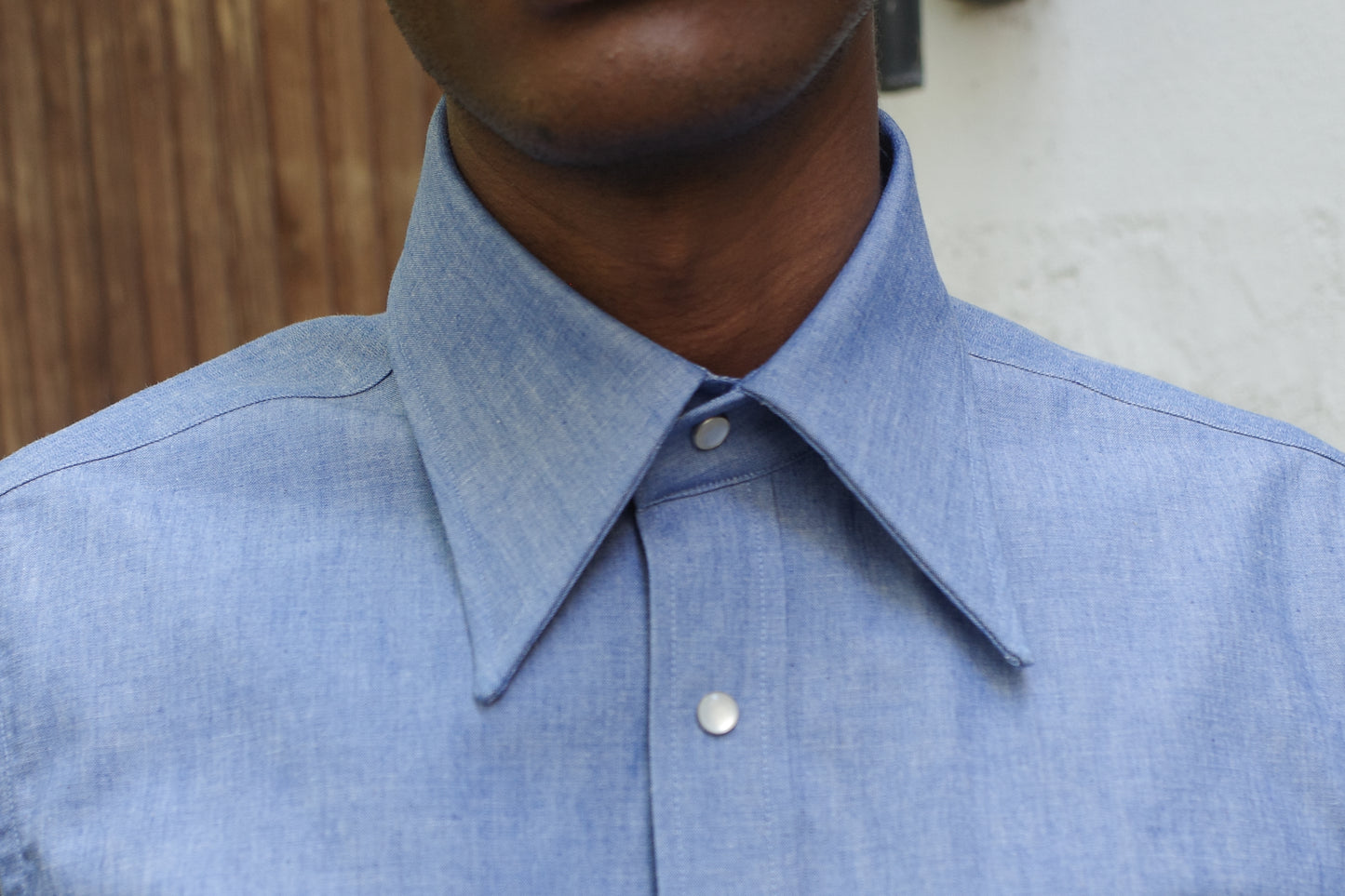 Japanese Cotton Chambray Shirt
